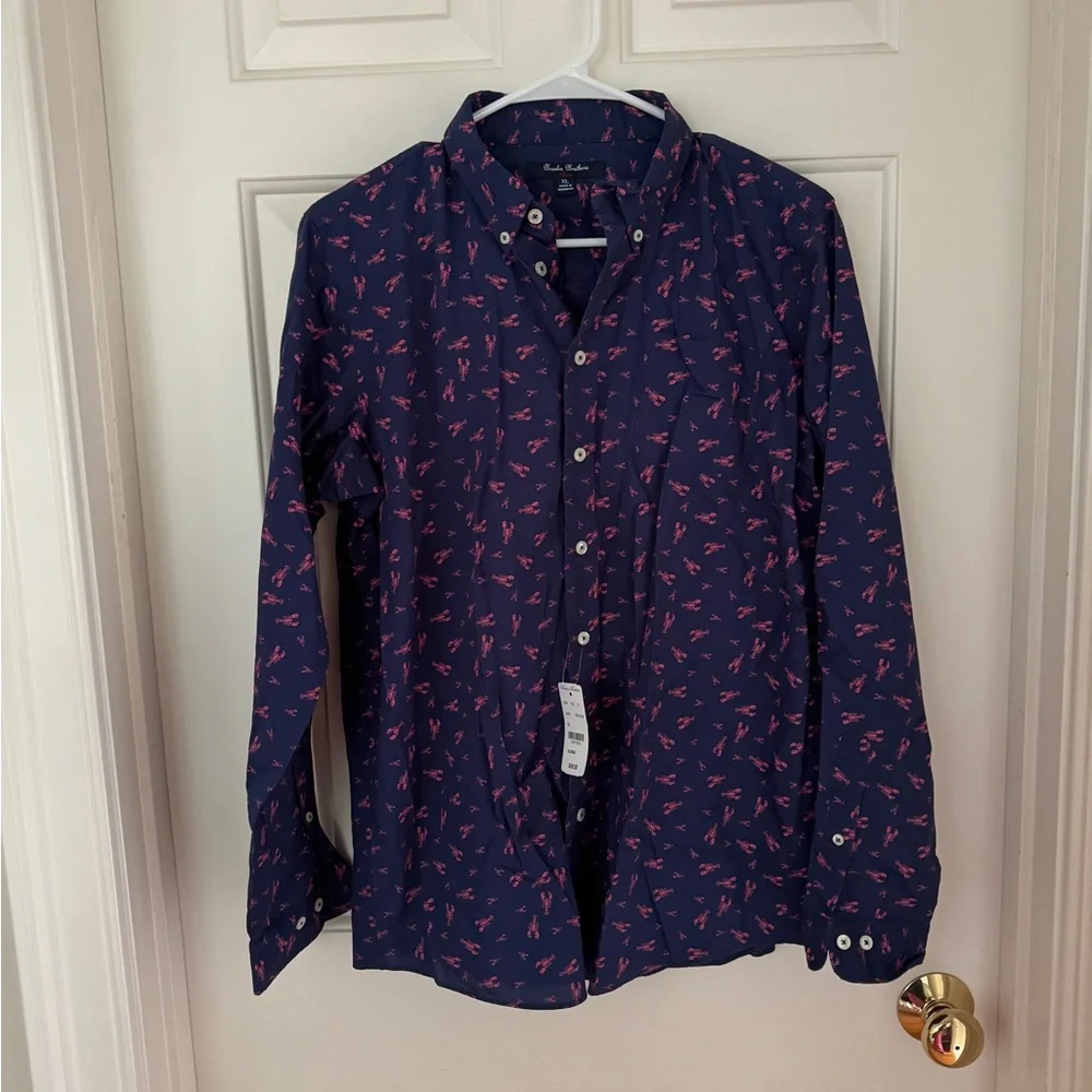 NWT Brooks Brothers Lobster Button Down Shirt